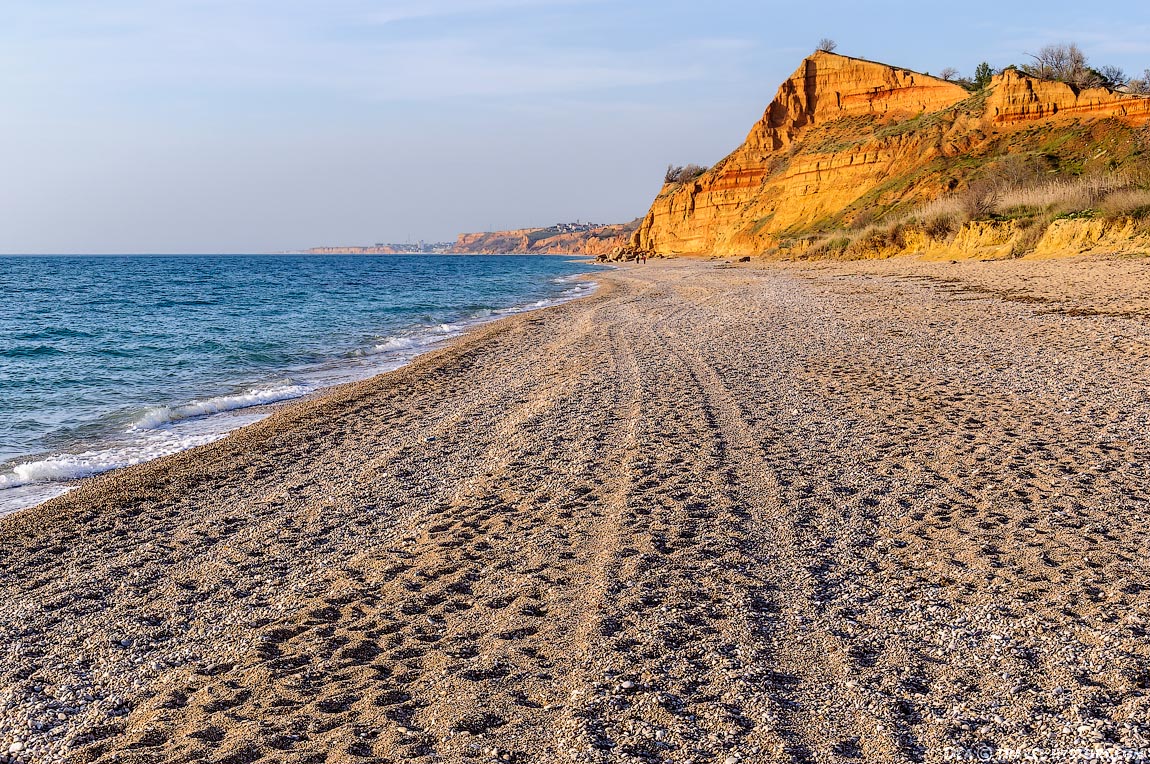 Отдых в Крыму песчаный пляж