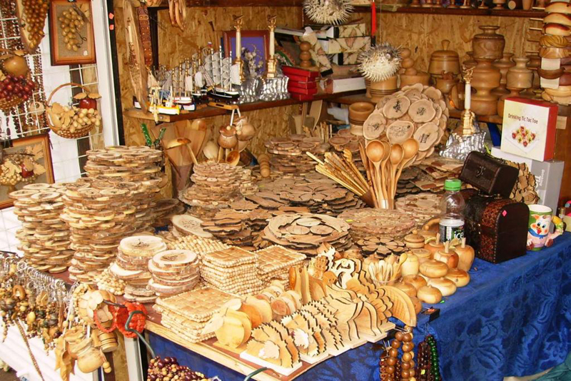 Сувениры из Крыма - изделия из можжевельника